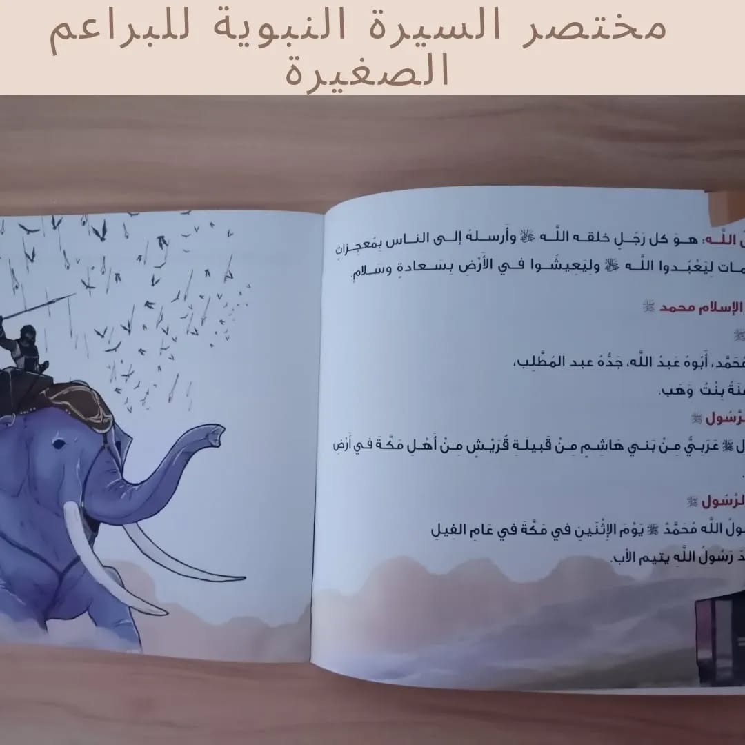 A brief biography of the Prophet for young children - "Concise Biography of the Prophet for Little Buds"