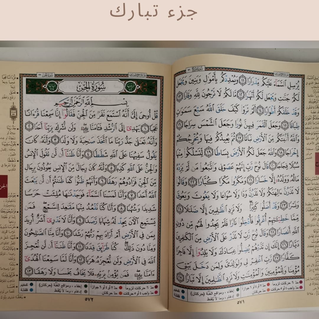 جزء تَبَارَكَ الكبير ـ Juz' Tabarak