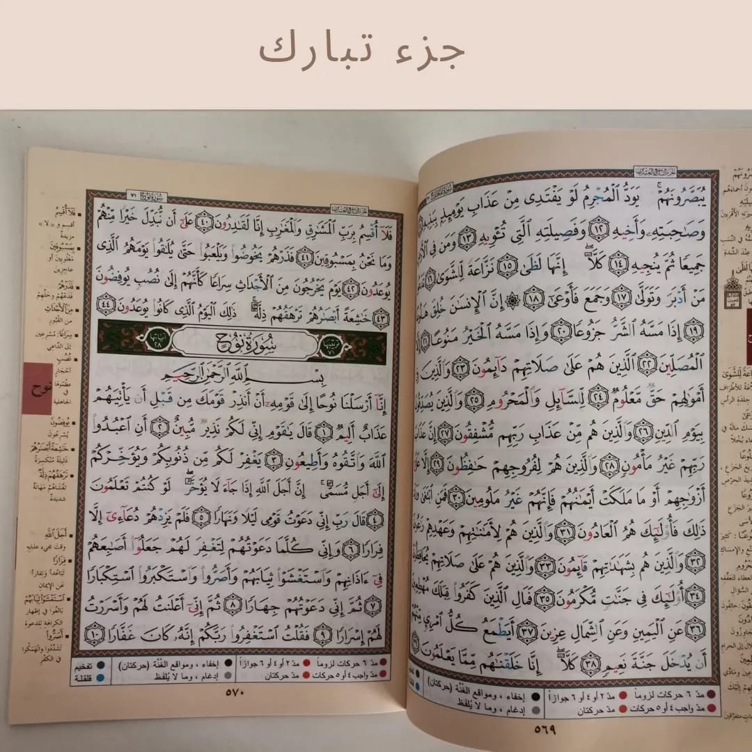 Quran Juz 29 Tabaraka -Tahjweed -  جزء تبارك تجويد