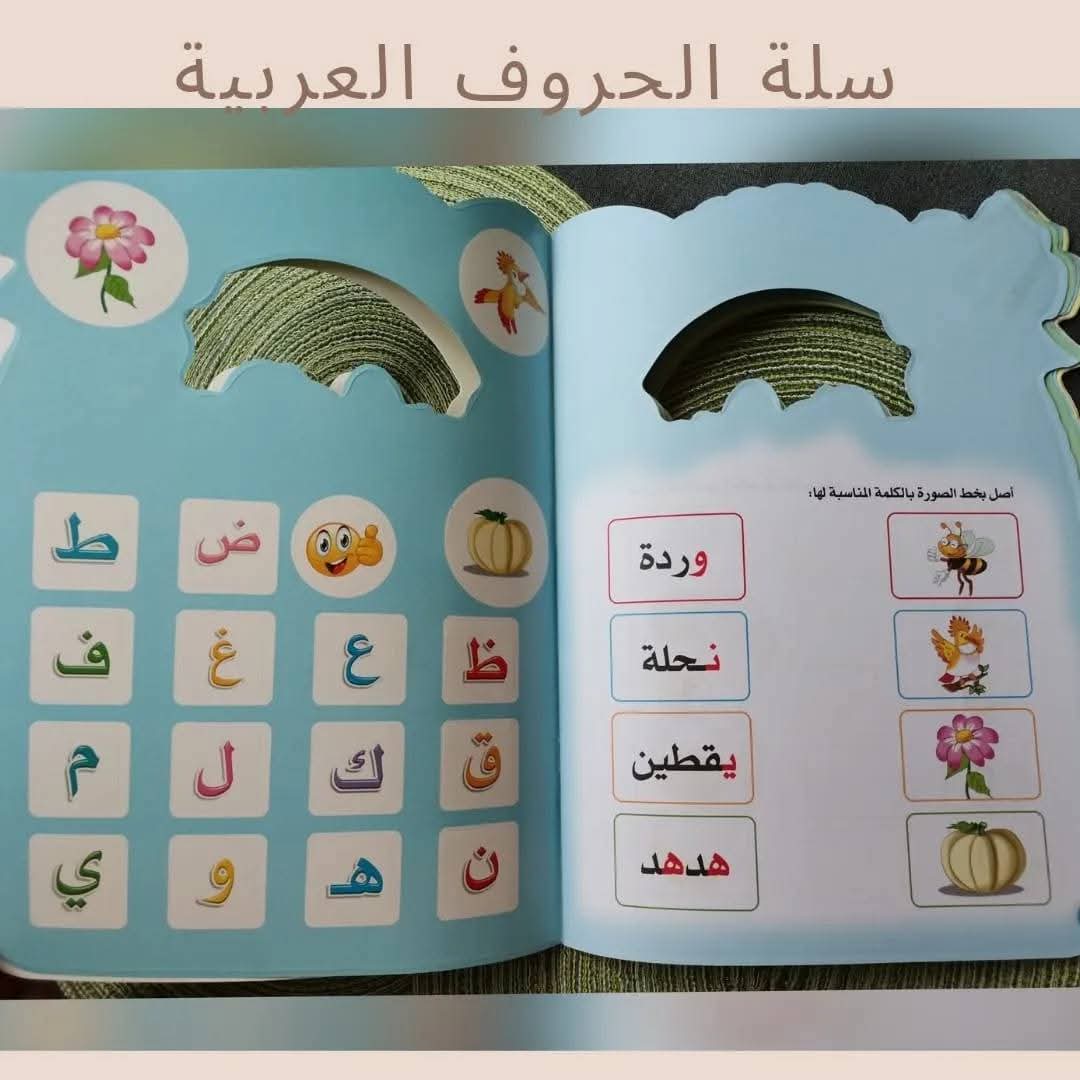 Panier de l'alphabet arabe