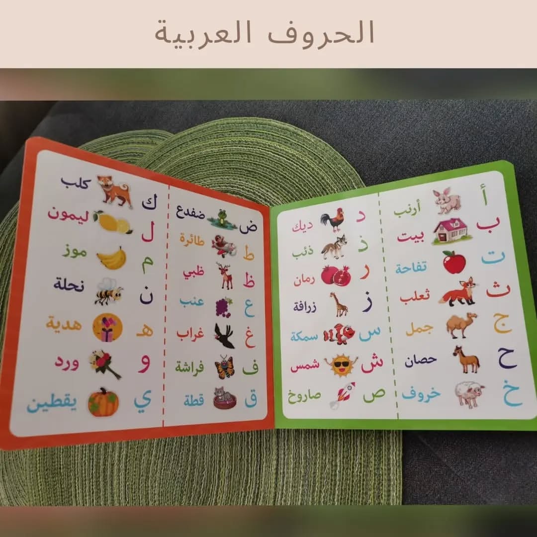 Lettres arabes - الحروف العربية