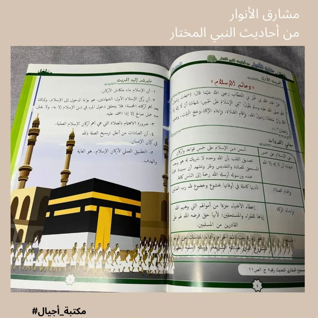The Radiance of Lights from the Hadiths of the Chosen Prophet - مشارق الأنوار من أحاديث النبي المختار