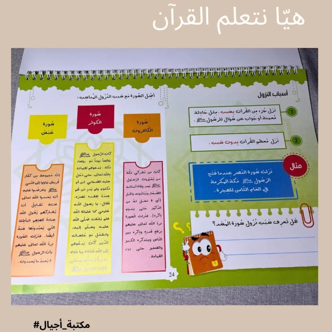 Apprenons le Coran - هيّا نتعلم القرآن