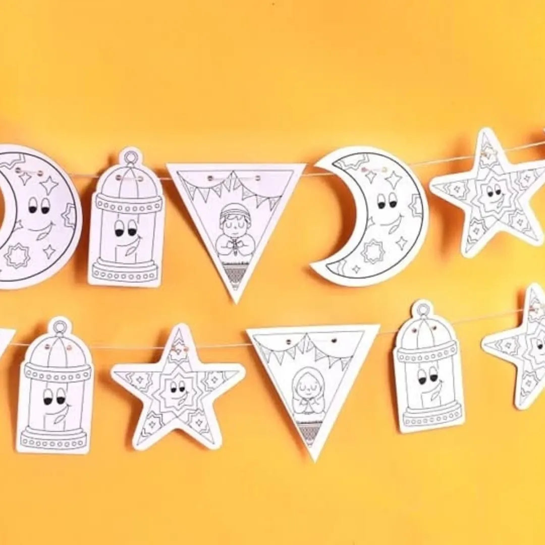 Ramadan Decoration (Coloring) - زينة رمضان "تلوين"