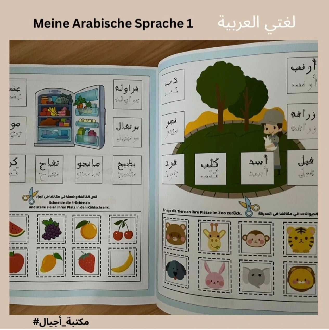 Meine Arabische Sprache 1 - لغتي العربية الجزء الأول