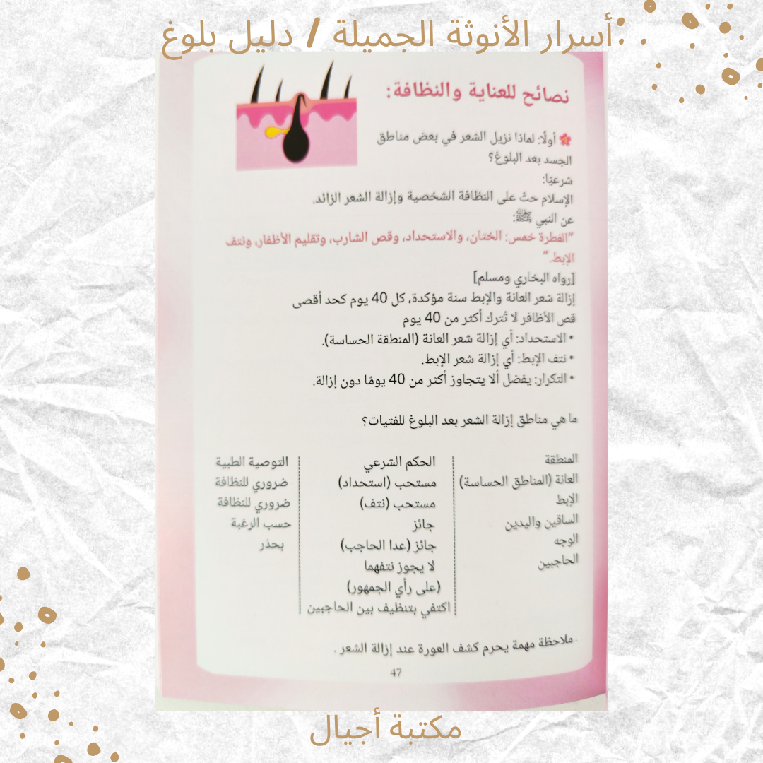 أسرار الأنوثة الجميلة/ دليل بلوغ - Secrets of Beautiful Femininity / A Guide to Womanhood