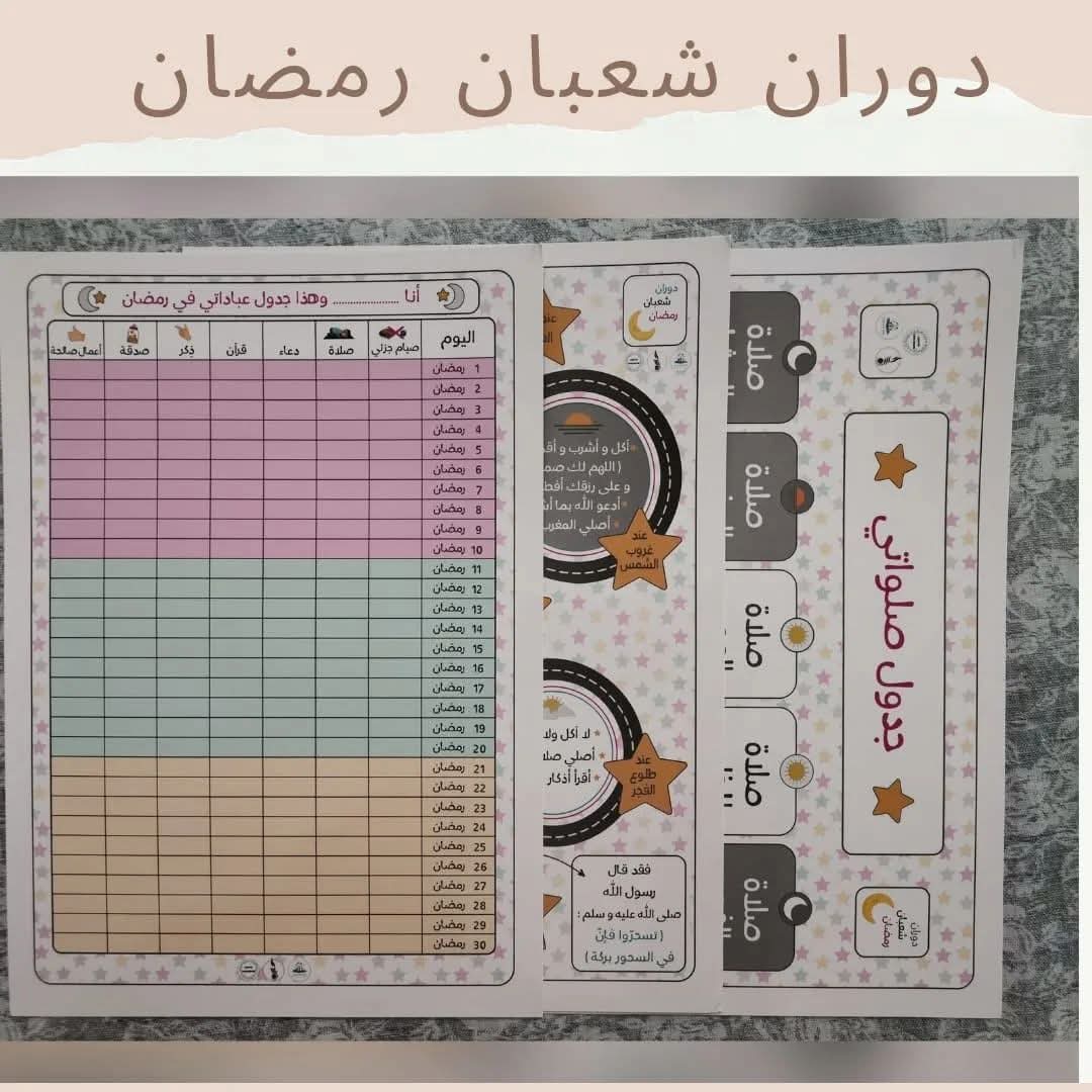 From Sha‘ban to Ramadan - دوران شعبان رمضان 🌙